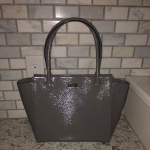 Gray Kate Spade Purse NEED TO GET RID OF!
